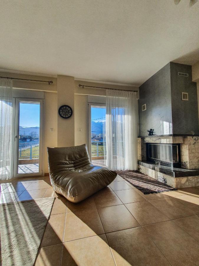 Olympian Two Floor Apartment Лептокария Экстерьер фото